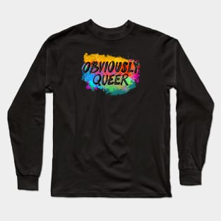 Obviously Queer Long Sleeve T-Shirt